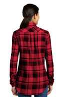 Port Authority Ladies Plaid Flannel Tunic . LW668