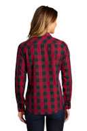 Port Authority Ladies Everyday Plaid Shirt. LW670