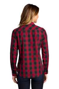 Port Authority Ladies Everyday Plaid Shirt. LW670