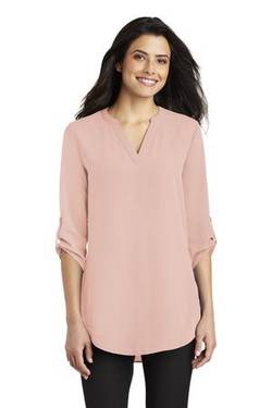 Port Authority Ladies 3/4-Sleeve Tunic Blouse. LW701 Port Authority Ladies 3/4-Sleeve Tunic Blouse. LW701