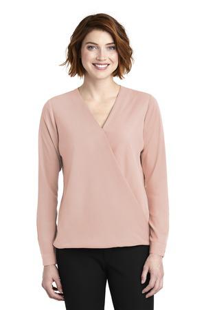 Port Authority Ladies Wrap Blouse. LW702