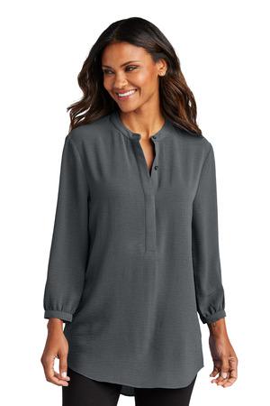 Port Authority ®  Ladies 3/4-Sleeve Textured Crepe Tunic LW713