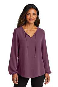 Port Authority ®  Ladies Textured Crepe Blouse LW714