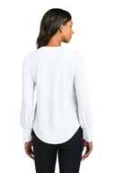 Mercer+Mettle ®  Women's Stretch Jersey Long Sleeve Blouson Top MM1019