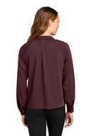 Mercer+Mettle ®  Women's Long Sleeve Buttery Soft Popover Blouse MM2019