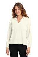 Mercer+Mettle ®  Women's Long Sleeve Buttery Soft Popover Blouse MM2019