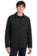 MiiR ®  Sashiko Stretch Puffy Shacket MRA444