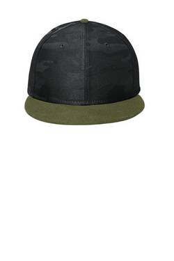 New Era ® Camo Flat Bill Snapback Cap NE407 New Era ® Camo Flat Bill Snapback Cap NE407