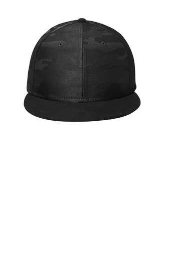 New Era  &#174;  Camo Flat Bill Snapback Cap NE407