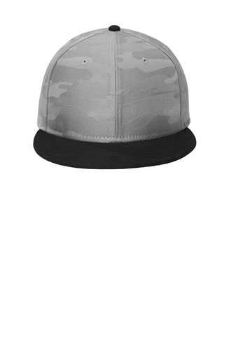 New Era  &#174;  Camo Flat Bill Snapback Cap NE407