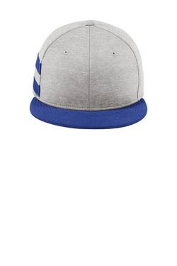 New Era ® Shadow Heather Striped Flat Bill Snapback Cap NE408 New Era ® Shadow Heather Striped Flat Bill Snapback Cap NE408
