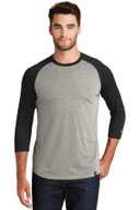 New Era  ®  Heritage Blend 3/4-Sleeve Baseball Raglan Tee. NEA104