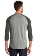 New Era  ®  Heritage Blend 3/4-Sleeve Baseball Raglan Tee. NEA104