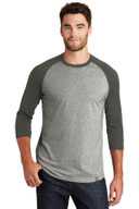 New Era  ®  Heritage Blend 3/4-Sleeve Baseball Raglan Tee. NEA104