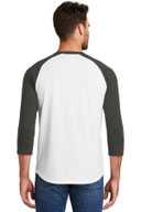 New Era  ®  Heritage Blend 3/4-Sleeve Baseball Raglan Tee. NEA104