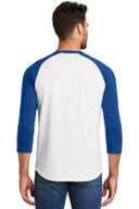 New Era  ®  Heritage Blend 3/4-Sleeve Baseball Raglan Tee. NEA104