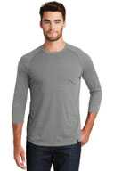 New Era  ®  Heritage Blend 3/4-Sleeve Baseball Raglan Tee. NEA104