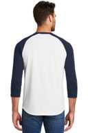 New Era  ®  Heritage Blend 3/4-Sleeve Baseball Raglan Tee. NEA104
