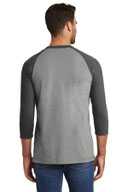 New Era  ®  Sueded Cotton Blend 3/4-Sleeve Baseball Raglan Tee. NEA121