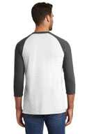 New Era  ®  Sueded Cotton Blend 3/4-Sleeve Baseball Raglan Tee. NEA121