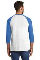 New Era  ®  Sueded Cotton Blend 3/4-Sleeve Baseball Raglan Tee. NEA121