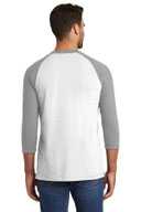 New Era  ®  Sueded Cotton Blend 3/4-Sleeve Baseball Raglan Tee. NEA121