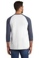New Era  ®  Sueded Cotton Blend 3/4-Sleeve Baseball Raglan Tee. NEA121