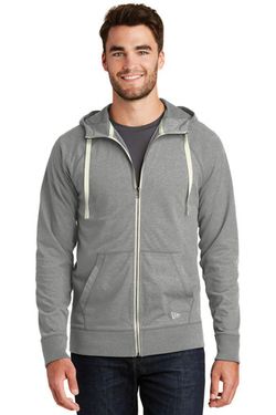 New Era  ®  Sueded Cotton Blend Full-Zip Hoodie. NEA122 New Era  ®  Sueded Cotton Blend Full-Zip Hoodie. NEA122