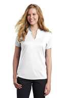 Nike Ladies Dri-FIT Hex Textured V-Neck Top. NKAA1848