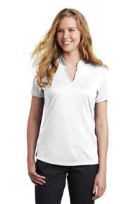Nike Ladies Dri-FIT Hex Textured V-Neck Top. NKAA1848