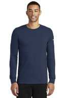 Nike Dri-FIT Cotton/Poly Long Sleeve Tee. NKBQ5230