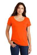 Nike Ladies Core Cotton Scoop Neck Tee. NKBQ5236