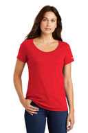 Nike Ladies Core Cotton Scoop Neck Tee. NKBQ5236