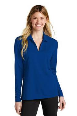 Nike Ladies Dri-FIT Micro Pique 2.0 Long Sleeve Polo NKDC2105 Nike Ladies Dri-FIT Micro Pique 2.0 Long Sleeve Polo NKDC2105