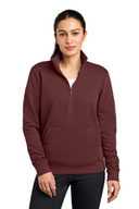 Nike Ladies Club Fleece Sleeve Swoosh 1/2-Zip NKDX6720