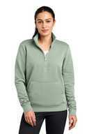 Nike Ladies Club Fleece Sleeve Swoosh 1/2-Zip NKDX6720