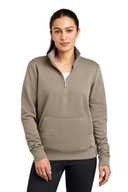 Nike Ladies Club Fleece Sleeve Swoosh 1/2-Zip NKDX6720