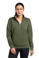 Nike Ladies Club Fleece Sleeve Swoosh 1/2-Zip NKDX6720