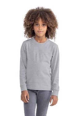 Next Level Apparel ® Youth Cotton Long Sleeve Tee NL3311 Next Level Apparel ® Youth Cotton Long Sleeve Tee NL3311