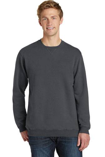Port & Company ®  Pigment-Dyed Crewneck Sweatshirt. PC098