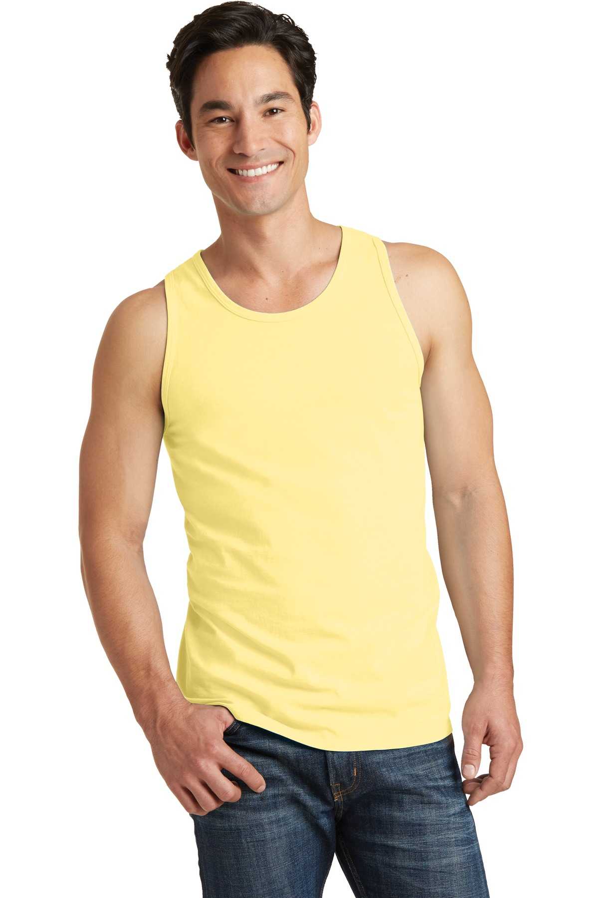 Port & Company® T-Shirt - Men's Pigment-Dyed Tank Top PC099TT