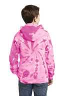 Port & Co ®  Youth Tie-Dye Pullover Hooded Sweatshirt. PC146Y