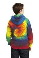 Port & Co ®  Youth Tie-Dye Pullover Hooded Sweatshirt. PC146Y
