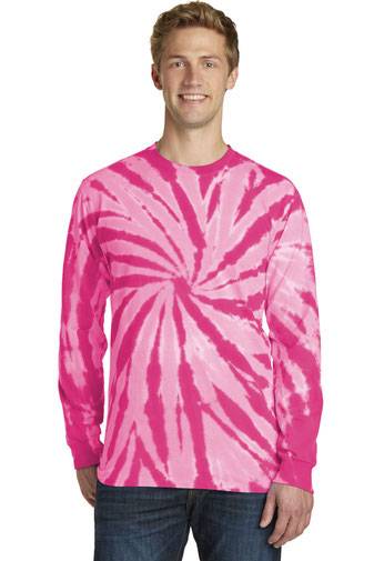 Port & Company ®  Tie-Dye Long Sleeve Tee.  PC147LS