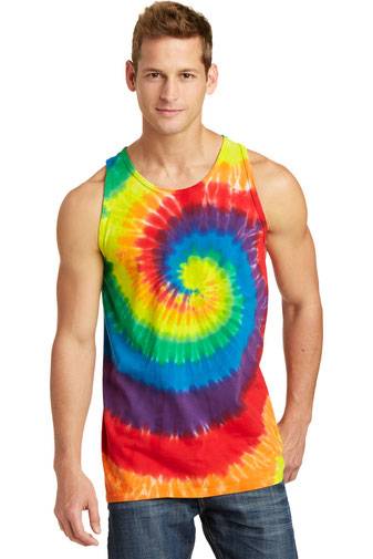 Port & Company® Tank Top - Men's Tie-Dye Tank Top PC147TT