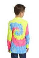 DISCONTINUED  Port & Company ®  Youth Tie-Dye Long Sleeve Tee.  PC147YLS