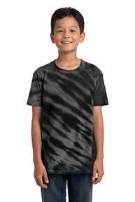 DISCONTINUED  Port & Company ®  - Youth Tiger Stripe Tie-Dye Tee. PC148Y