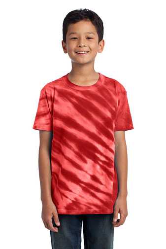DISCONTINUED  Port & Company ®  - Youth Tiger Stripe Tie-Dye Tee. PC148Y