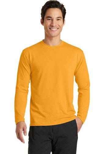 Port & Company® T-Shirt - Men's Long Sleeve Performance Blend Tee PC381LS