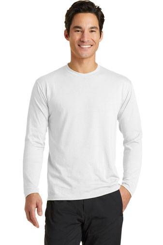 Port & Company® T-Shirt - Men's Long Sleeve Performance Blend Tee PC381LS
